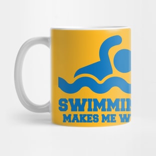 SWIMMING WET Mug